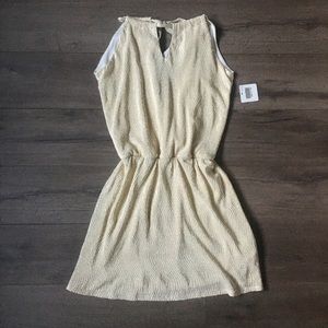 NWT JustFab Kinley Drape Dress
